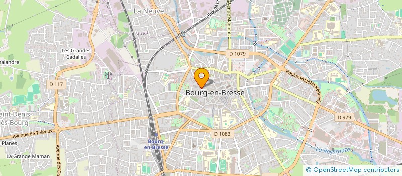 localisation de l'entreprise SCI LOUIS NEUF à BOURG-EN-BRESSE