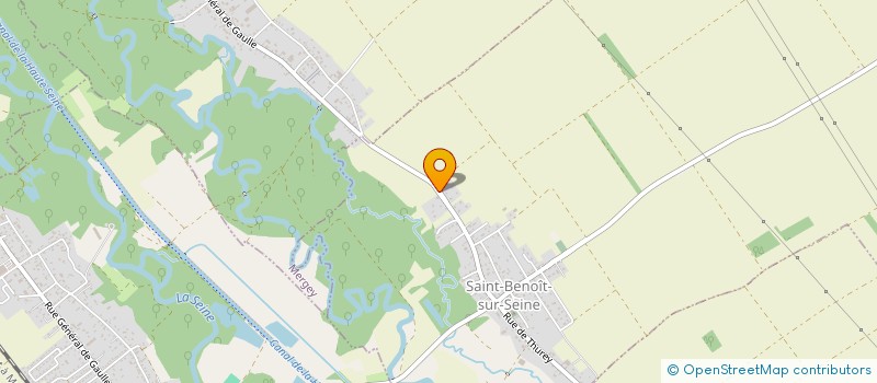 localisation de l'entreprise SCI LOUIS YANNICK  SAINT-BENOIT-SUR-SEINE