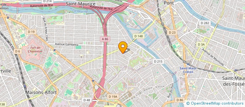 localisation de l'entreprise SCI LOUISADE à MAISONS-ALFORT