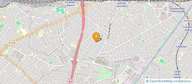 localisation de l'entreprise SCI LOUISANNA  AULNAY-SOUS-BOIS