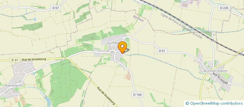 localisation de l'entreprise SCI LOUISANNE - CORBET  SCHNERSHEIM