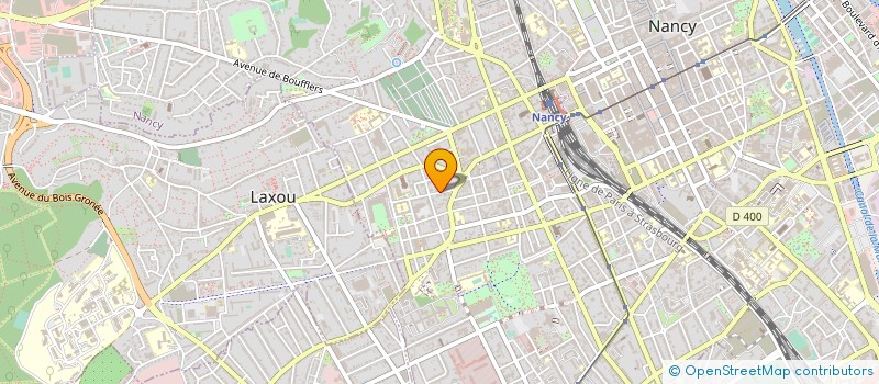 localisation de l'entreprise SCI LOUISBAINS  NANCY