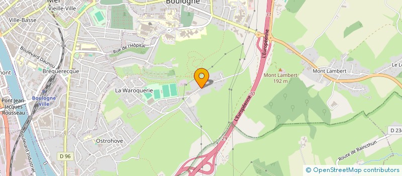 localisation de l'entreprise SCI LOUISE à SAINT-MARTIN-BOULOGNE