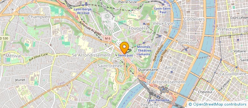 localisation de l'entreprise SCI LOUISE  LYON