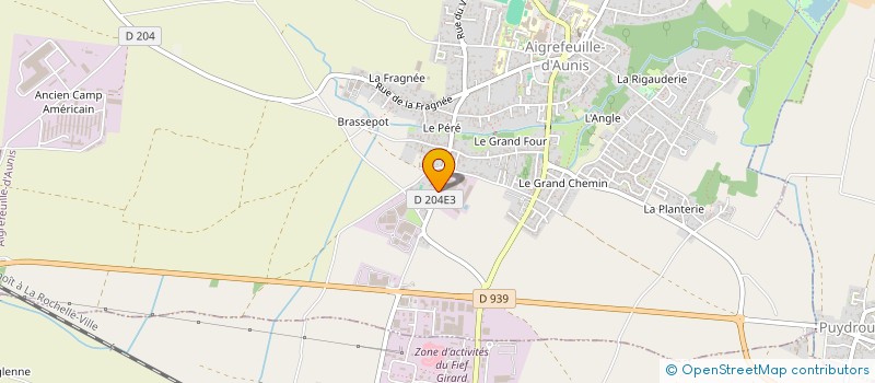 localisation de l'entreprise SCI LOUISE  SALLES-SUR-MER