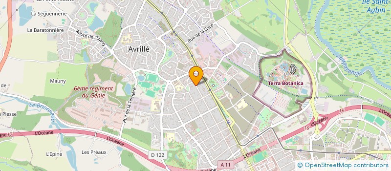 localisation de l'entreprise SCI LOUISE à AVRILLE