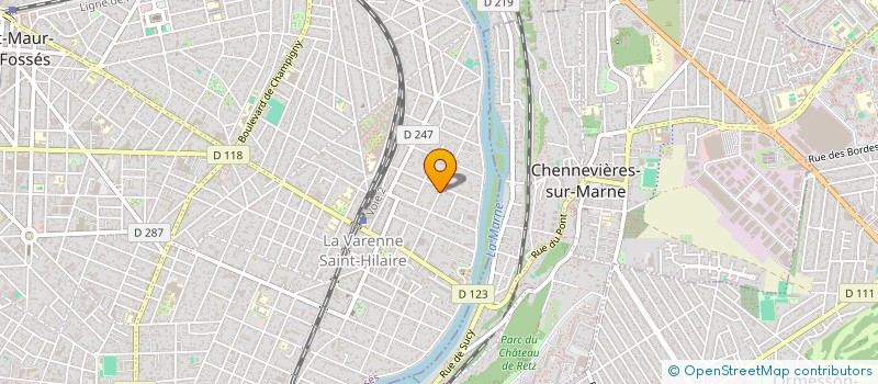 localisation de l'entreprise SCI LOUISE à SAINT-MAUR-DES-FOSSES