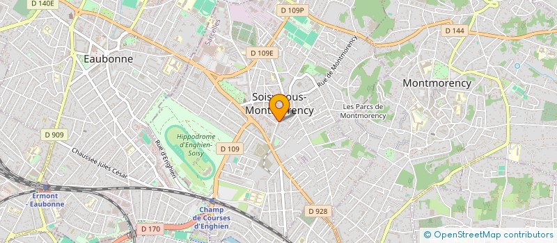 localisation de l'entreprise SCI LOUISE à SOISY-SOUS-MONTMORENCY