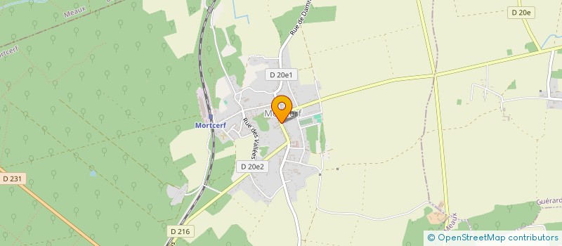 localisation de l'entreprise SCI LOUISE  MORTCERF