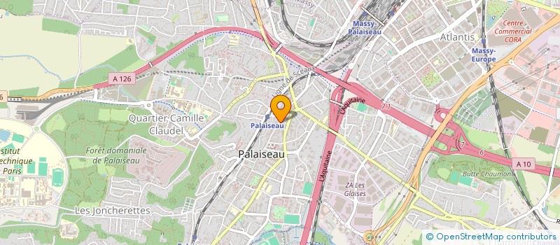 localisation de l'entreprise SCI LOUISE ANDRE à PALAISEAU