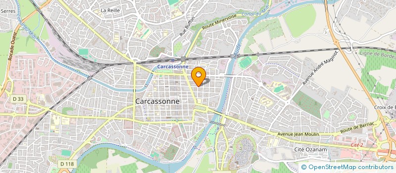 localisation de l'entreprise SCI LOUISE BARTHELEMY à CARCASSONNE