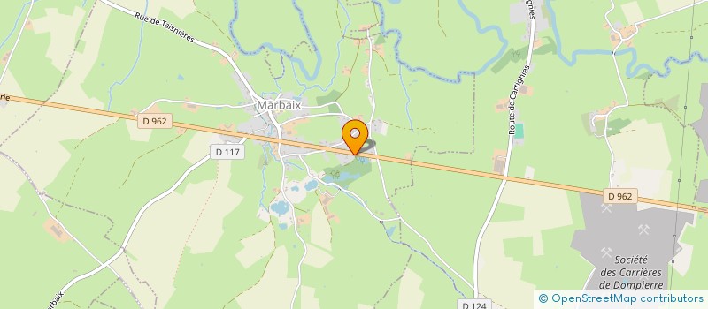 localisation de l'entreprise SCI LOUISE DE LA VERTE VALLEE  BAS-LIEU