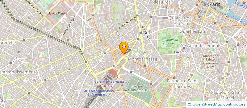 localisation de l'entreprise SCI LOUISE DE VAUDEMONT  PARIS