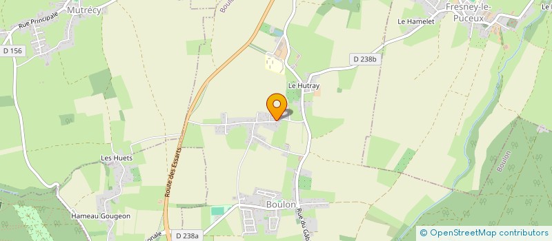 localisation de l'entreprise SCI LOUISE LEROUX  BOULON