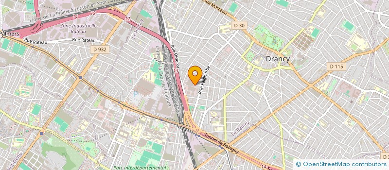 localisation de l'entreprise SCI LOUISE MICHEL DIDEROT  DRANCY