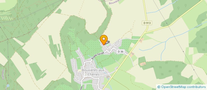 localisation de l'entreprise SCI LOUISE RENARD RP  BOUXIERES-AUX-CHENES