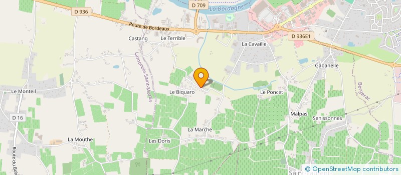 localisation de l'entreprise SCI LOUISIA  SAINT-LAURENT-DES-VIGNES