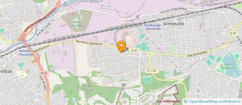 localisation de l'entreprise SCI LOUISIANA 2005  AMNEVILLE