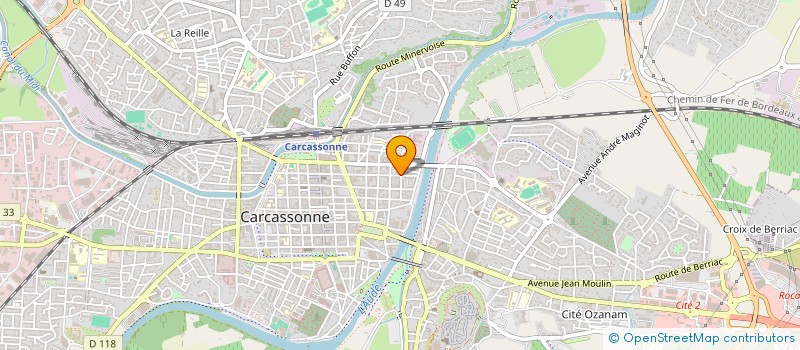 localisation de l'entreprise SCI LOUISIANE à CARCASSONNE