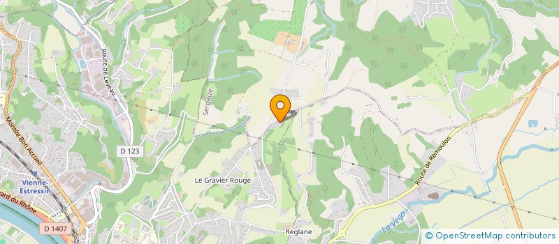 localisation de l'entreprise SCI LOUISIANE  VIENNE