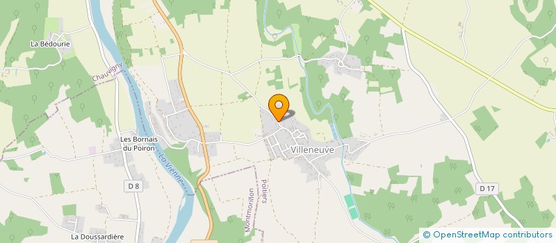 localisation de l'entreprise SCI LOUIZANNE  CHAUVIGNY