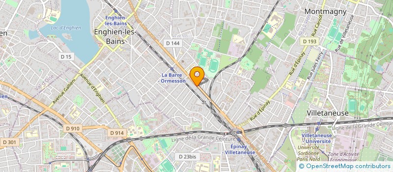 localisation de l'entreprise SCI LOUIZE MAISON  DEUIL LA BARRE