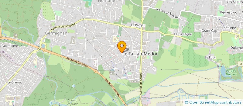 localisation de l'entreprise SCI LOUIZZIE  LE TAILLAN-MEDOC