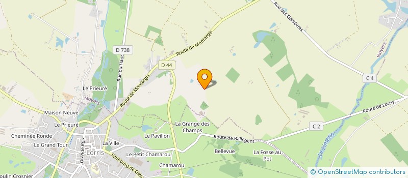 localisation de l'entreprise SCI LOUJI à MONTEREAU