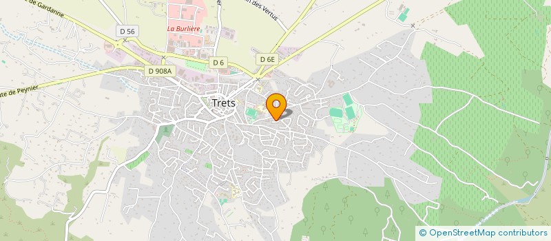 localisation de l'entreprise SCI LOUKA à TRETS
