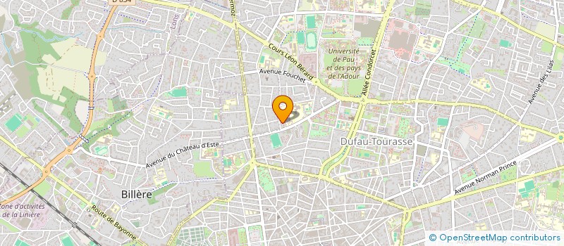 localisation de l'entreprise SCI LOUKA à PAU