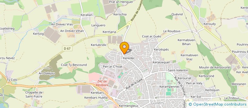 localisation de l'entreprise SCI LOUKERGENT  GUILERS