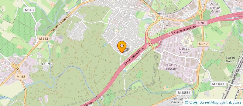 localisation de l'entreprise SCI LOULOU  SAINT-JEAN-DE-VEDAS