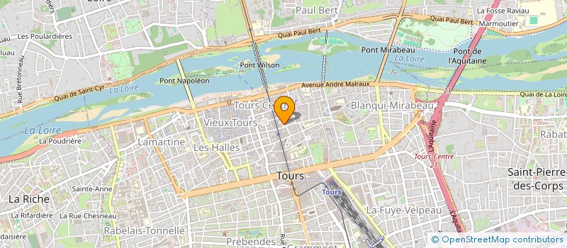 localisation de l'entreprise SCI LOULOU  TOURS