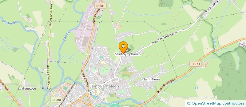 localisation de l'entreprise SCI LOULOU  SAINT-FORGEOT