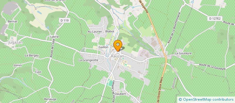 localisation de l'entreprise SCI LOULOU  JUGAZAN