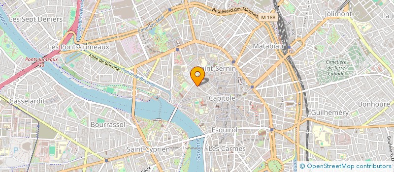 localisation de l'entreprise SCI LOULOU à TOULOUSE