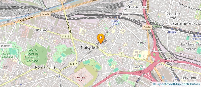 localisation de l'entreprise SCI LOULOU 97 à NOISY-LE-SEC