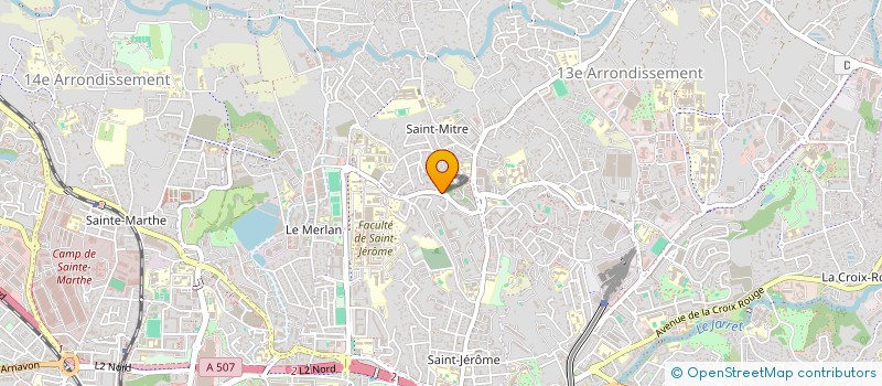 localisation de l'entreprise SCI LOULUMALJO à MARSEILLE