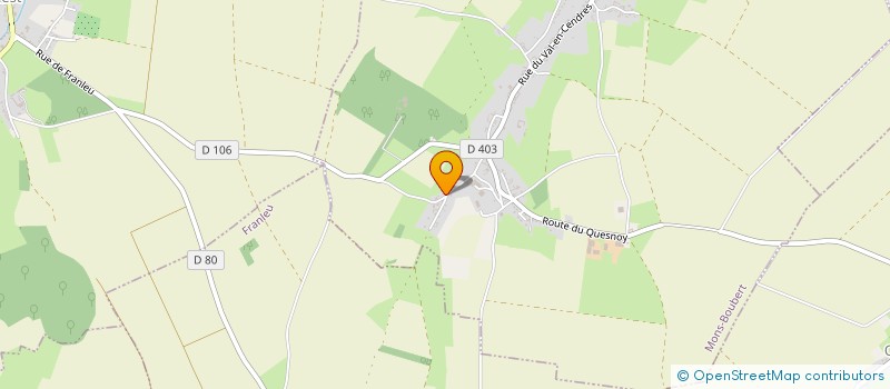 localisation de l'entreprise SCI LOULY  MONS-BOUBERT