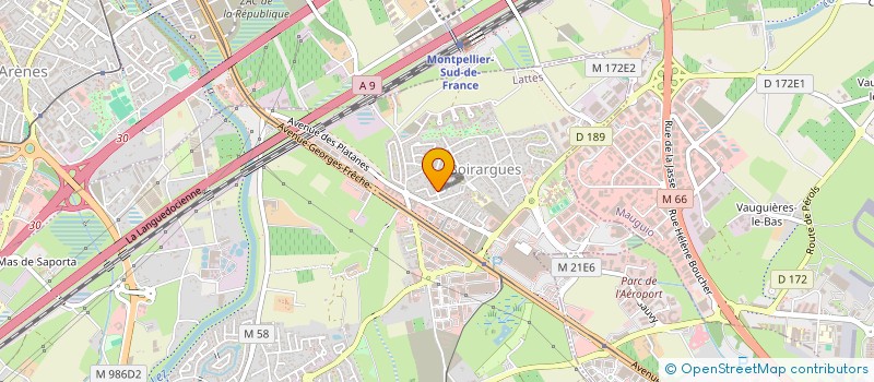 localisation de l'entreprise SCI LOULY à LATTES