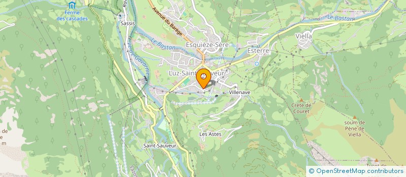 localisation de l'entreprise SCI LOUMA  LUZ-SAINT-SAUVEUR