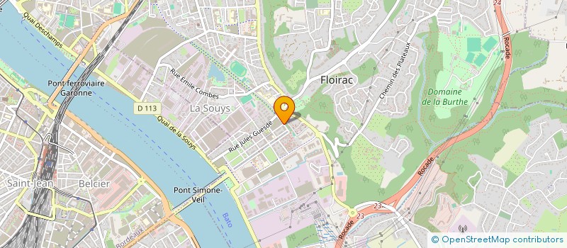 localisation de l'entreprise SCI LOUMA  FLOIRAC