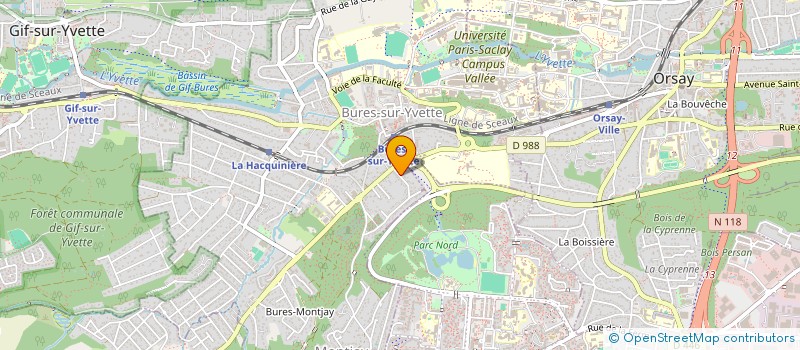 localisation de l'entreprise SCI LOUMACO à BURES-SUR-YVETTE