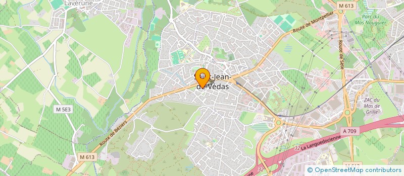 localisation de l'entreprise SCI LOUMAMENA  SAINT-JEAN-DE-VEDAS