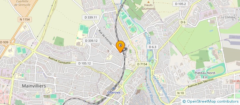 localisation de l'entreprise SCI LOUMAN à CHARTRES