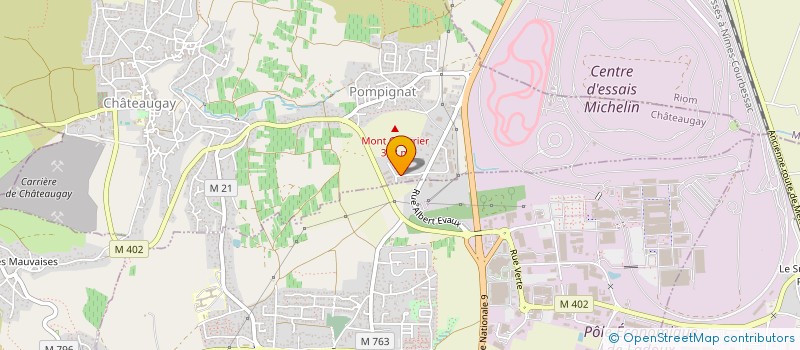 localisation de l'entreprise SCI LOUMANE  CHATEAUGAY