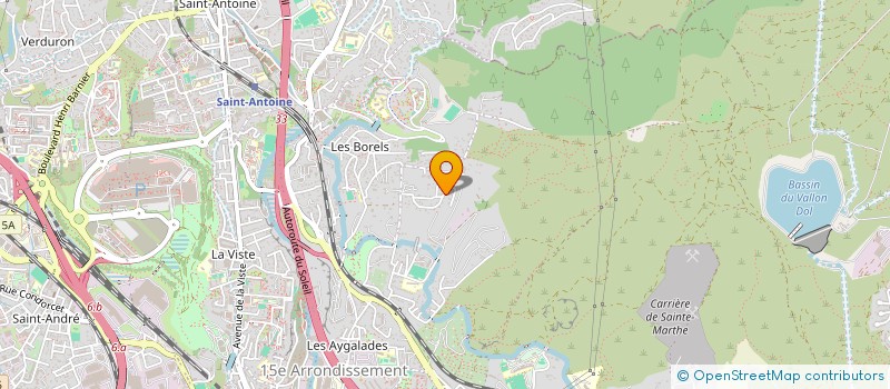 localisation de l'entreprise SCI LOUMANN à MARSEILLE