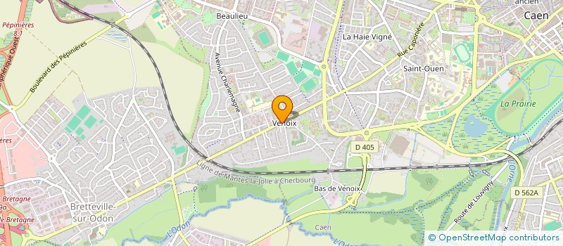 localisation de l'entreprise SCI LOUMAR à CAEN