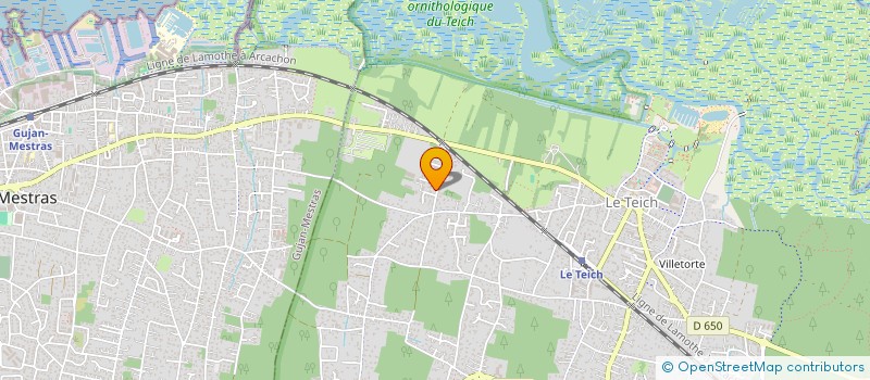 localisation de l'entreprise SCI LOUMAX  LE TEICH