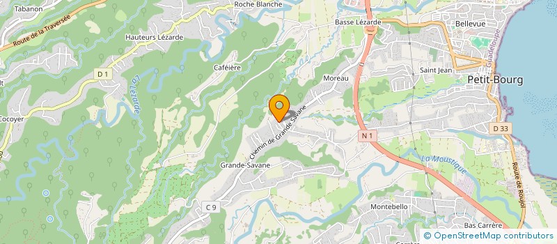 localisation de l'entreprise SCI LOUMEA  PETIT-BOURG